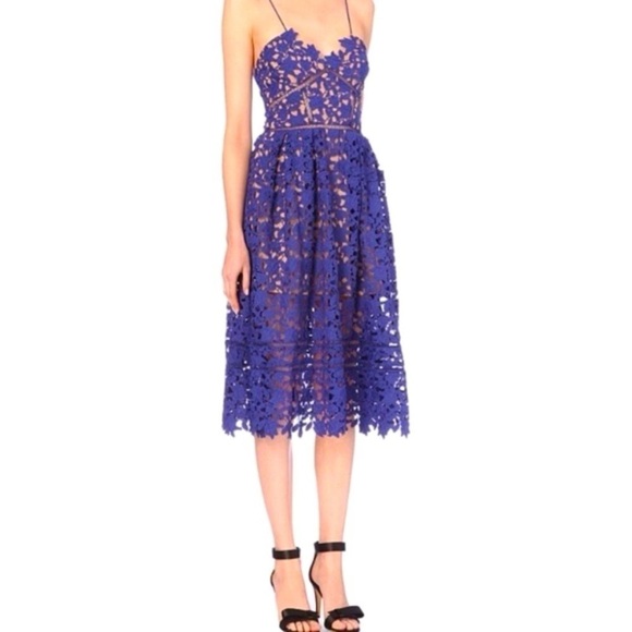 FEW MODA Lace Midi Dress - Picture 1 of 12